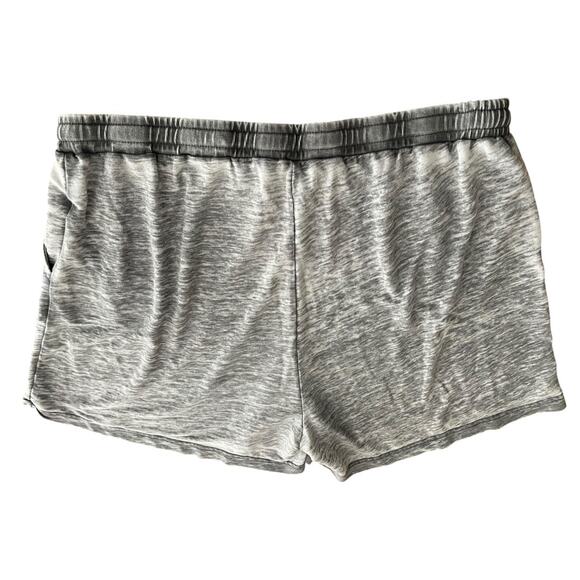 3X June & Delancey Elastic Waist Drawstring Shorts Gray Womens - Picture 10 of 12